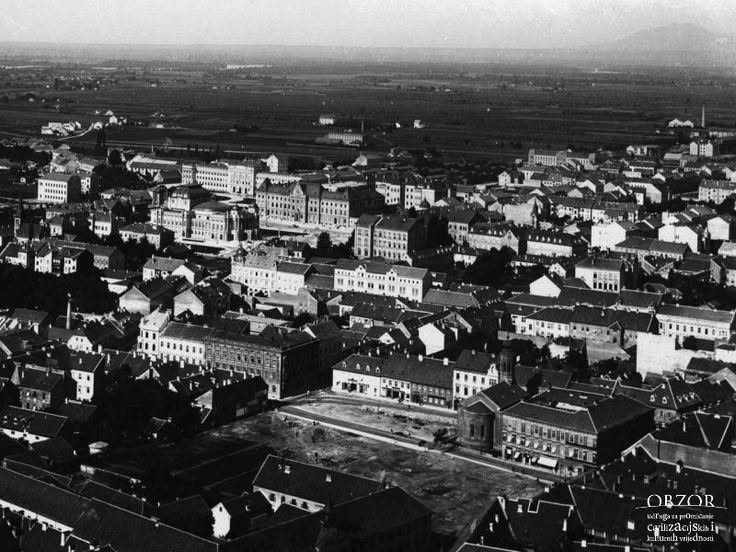 Preradovićev trg 1897. godine